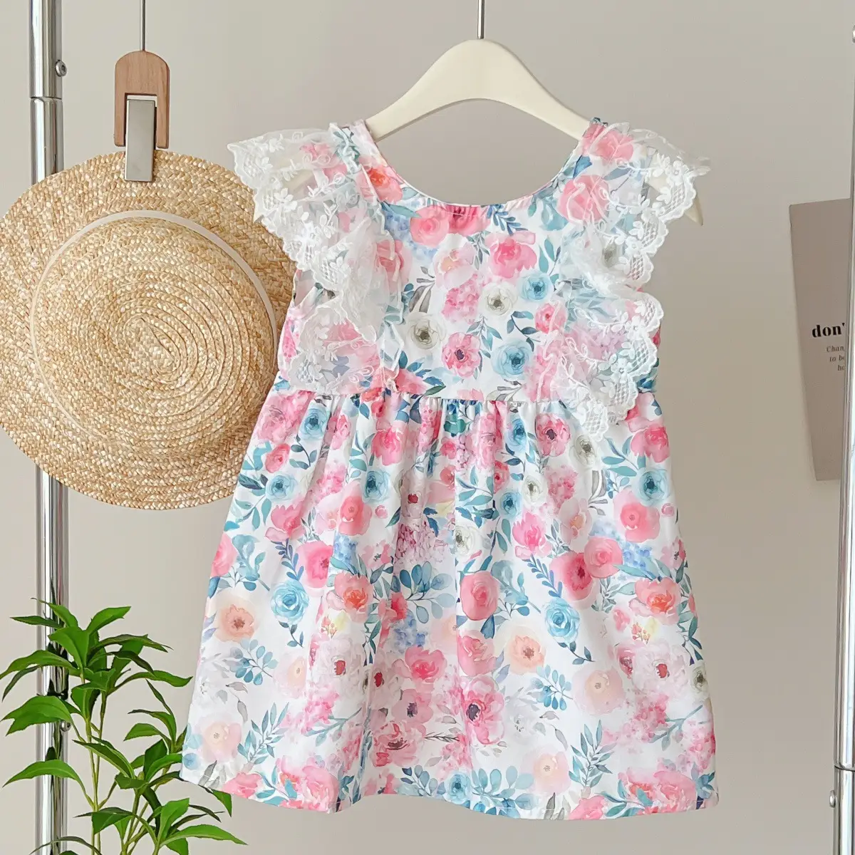 Girls Floral Dress Baby Princess Summer Wear — feature 16