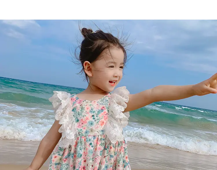 Girls Floral Dress Baby Princess Summer Wear — feature 7
