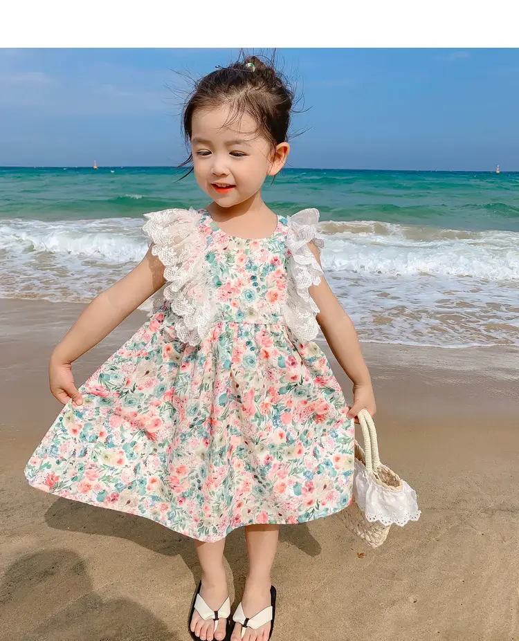Girls Floral Dress Baby Princess Summer Wear — feature 8