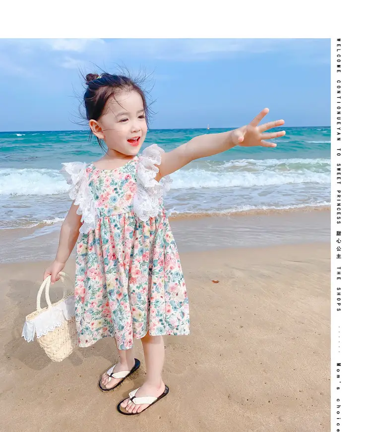 Girls Floral Dress Baby Princess Summer Wear — feature 9