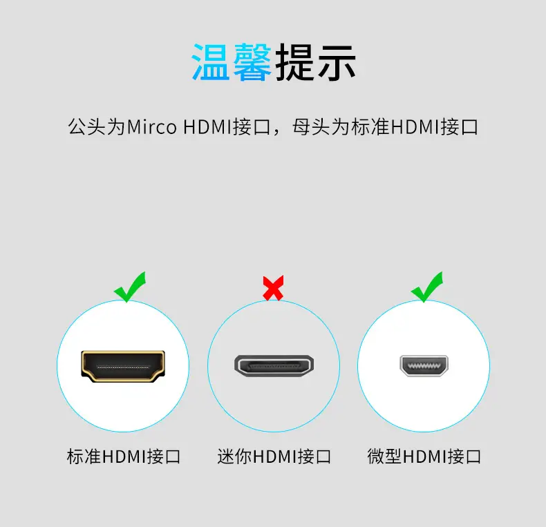 Micro HDMI Adapter Mini 4K to HDMI2.0 — feature 2