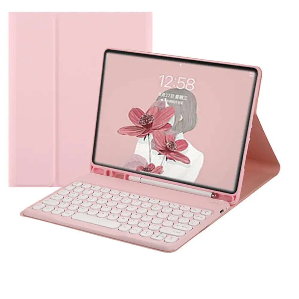 iPad 11 Bluetooth Keyboard Case Air 11 Round Cap Pro 11