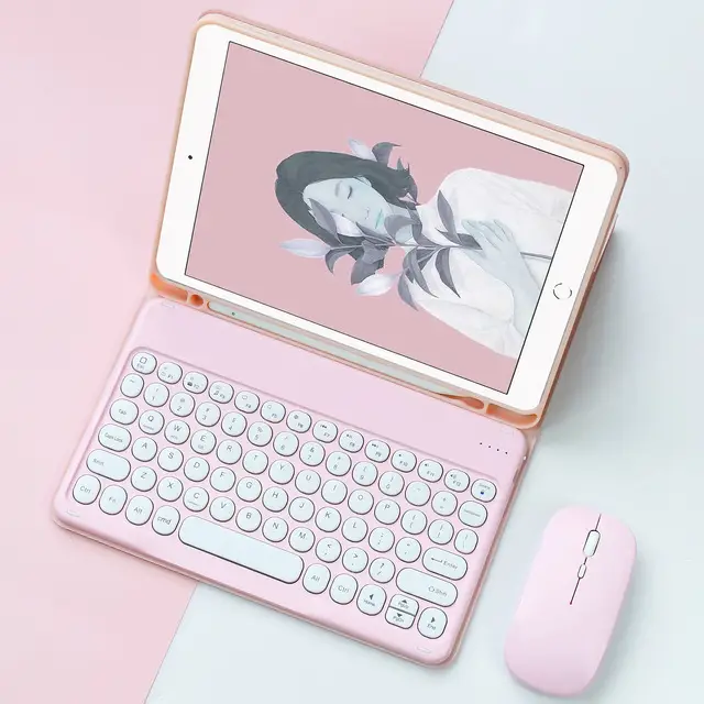 iPad 11 Bluetooth Keyboard Case Air 11 Round Cap Pro 11 — feature 12