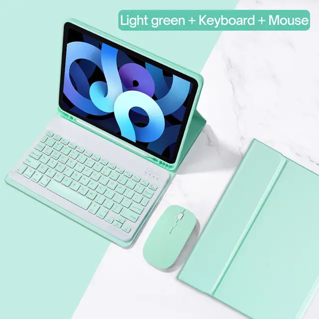 iPad Pro 11 Tablet with Bluetooth Keyboard Case 10.2 Magnetic