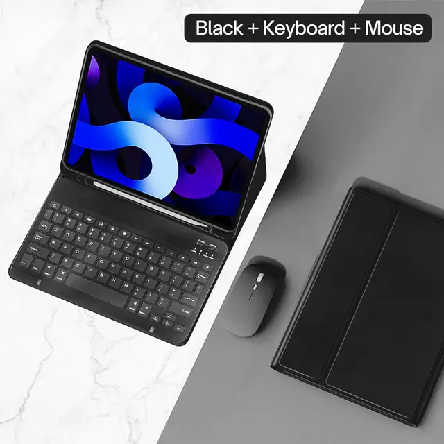 iPad Pro 11 Tablet with Bluetooth Keyboard Case 10.2 Magnetic