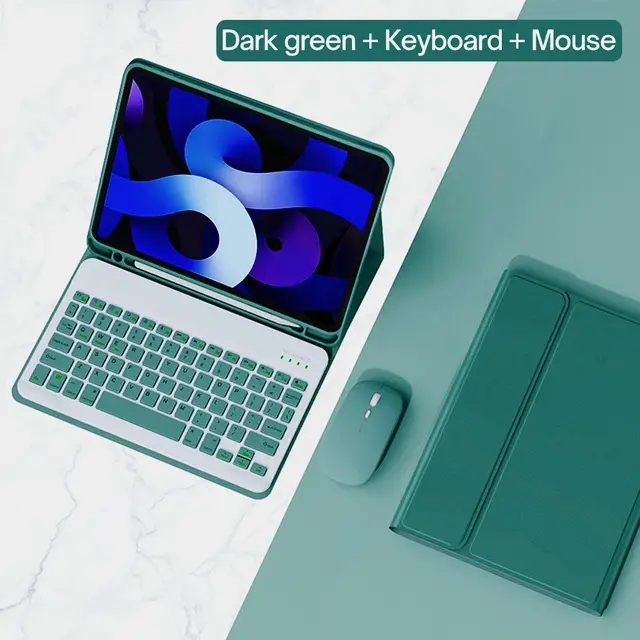 iPad Pro 11 Tablet with Bluetooth Keyboard Case 10.2 Magnetic
