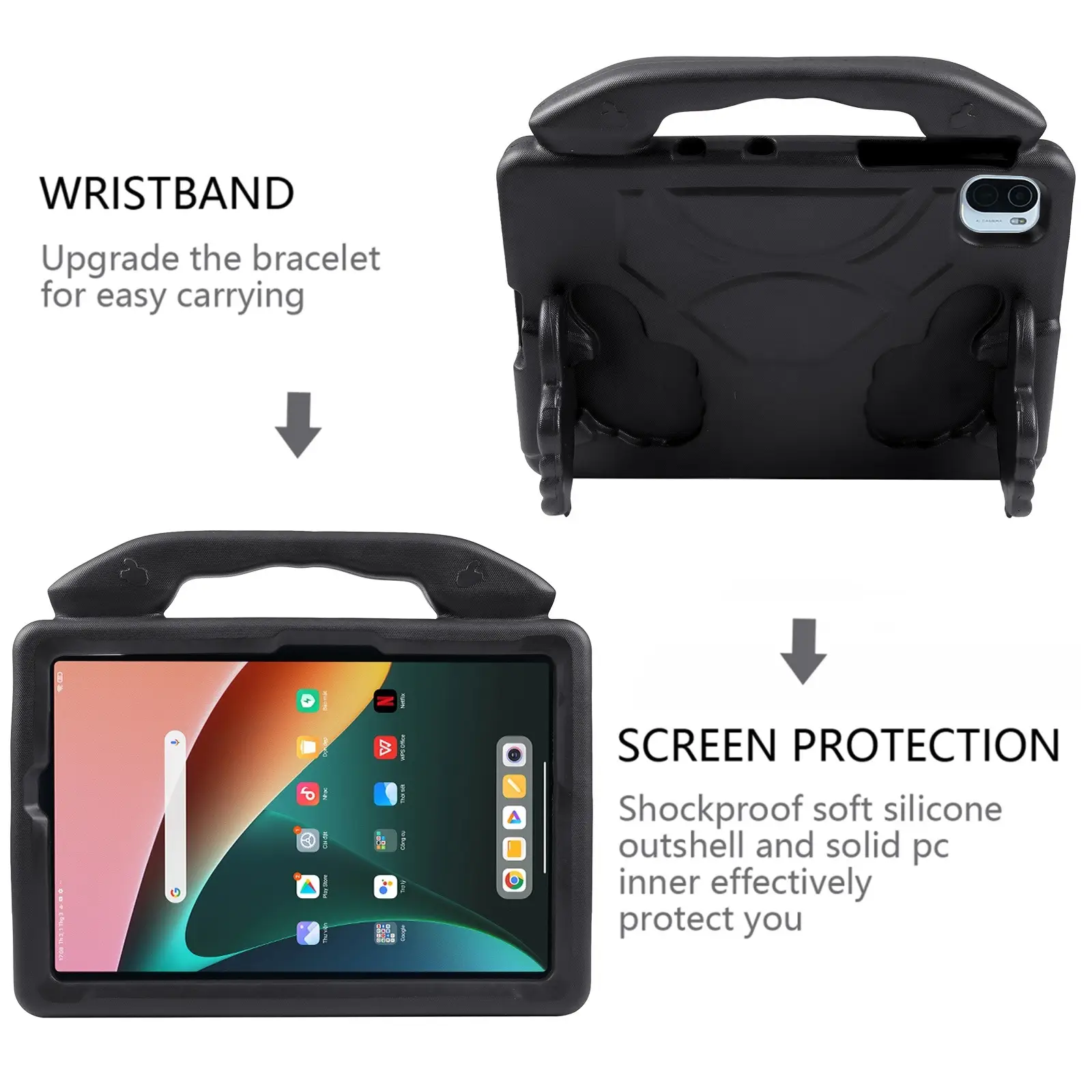 Xiaomi Pad Protective Case Anti Drop Screen Protection — feature 3