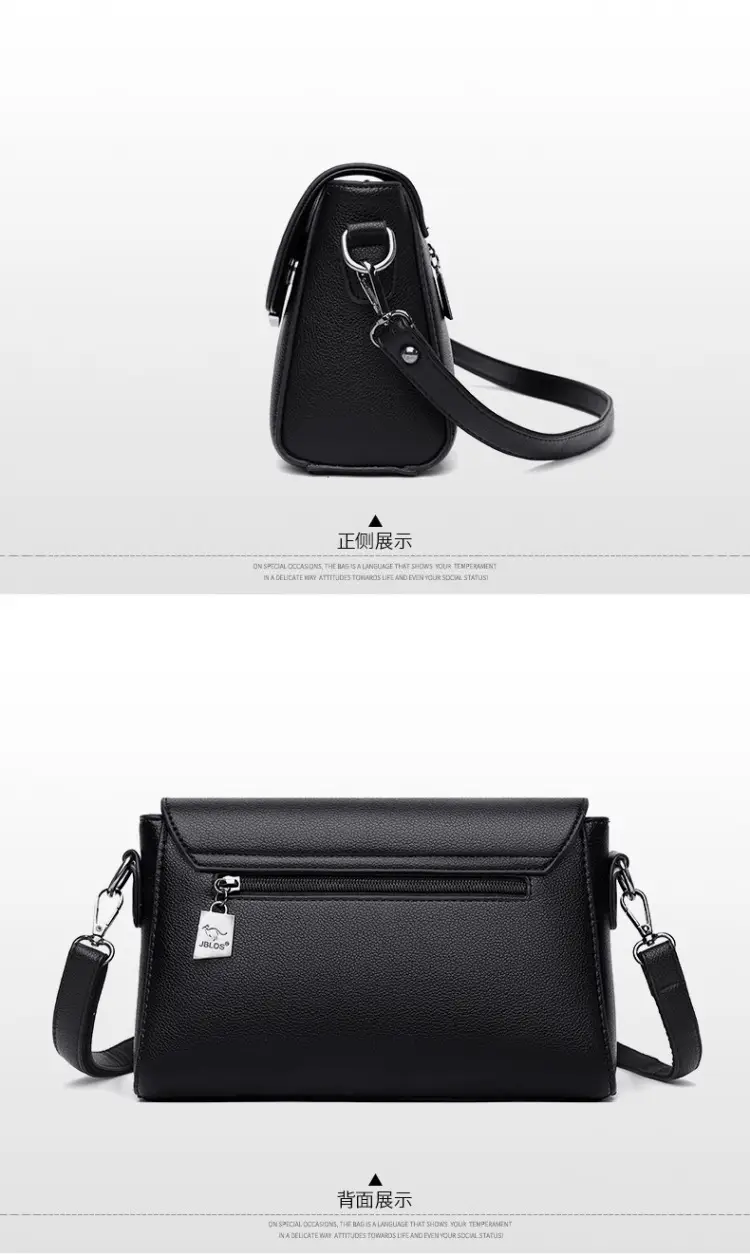 White PU Leather Crossbody Bag for Women — feature 16