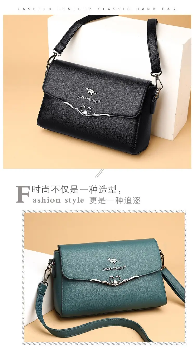 White PU Leather Crossbody Bag for Women — feature 6