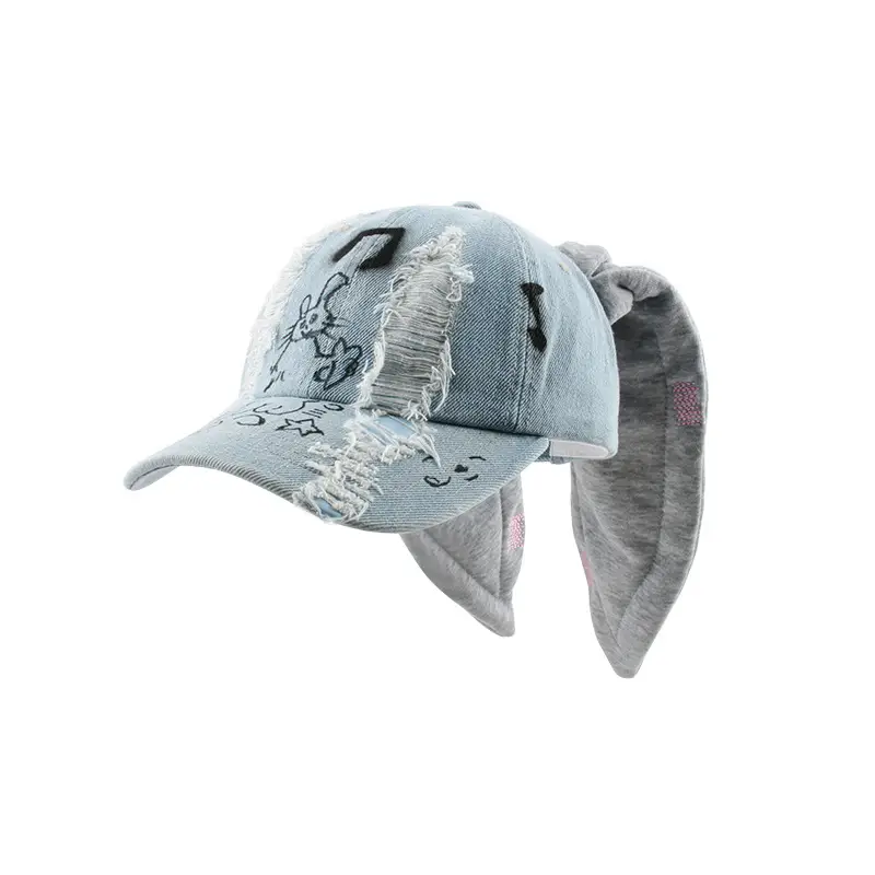 TongZhen Distressed Straw Cowboy Hat with Star Accents - Image 11