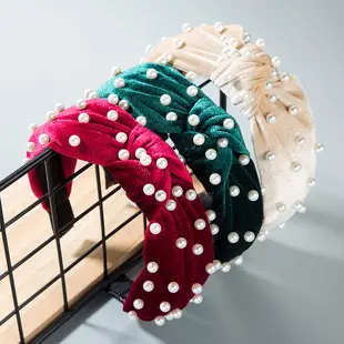 Orange Full Diamond Hairband for Women — feature 3