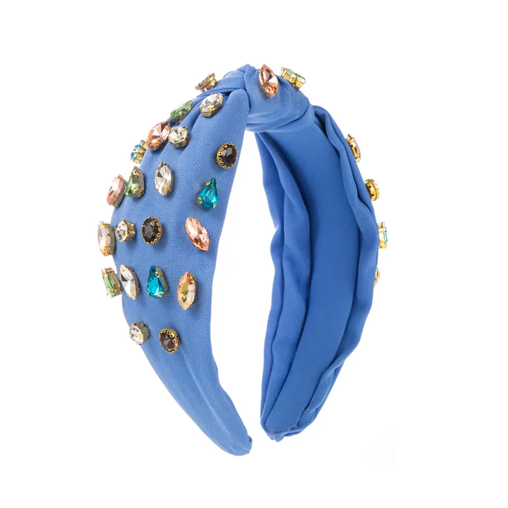 Orange Full Diamond Hairband for Women