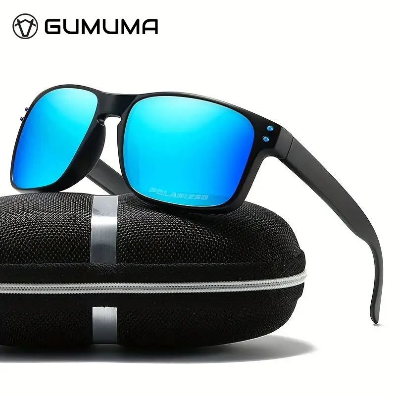 New Men's Square Polarized Sunglasses Riding Driving Fishing Outdoor - Image 9