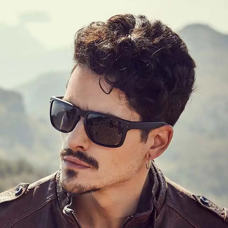 New Men's Square Polarized Sunglasses Riding Driving Fishing Outdoor - Image 11