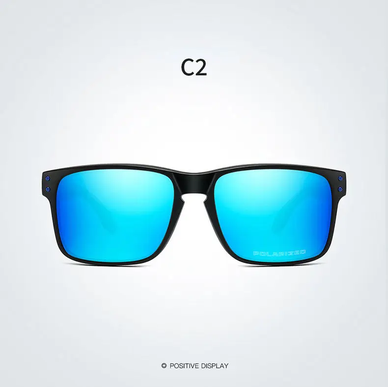 New Men's Square Polarized Sunglasses Riding Driving Fishing Outdoor — feature 10
