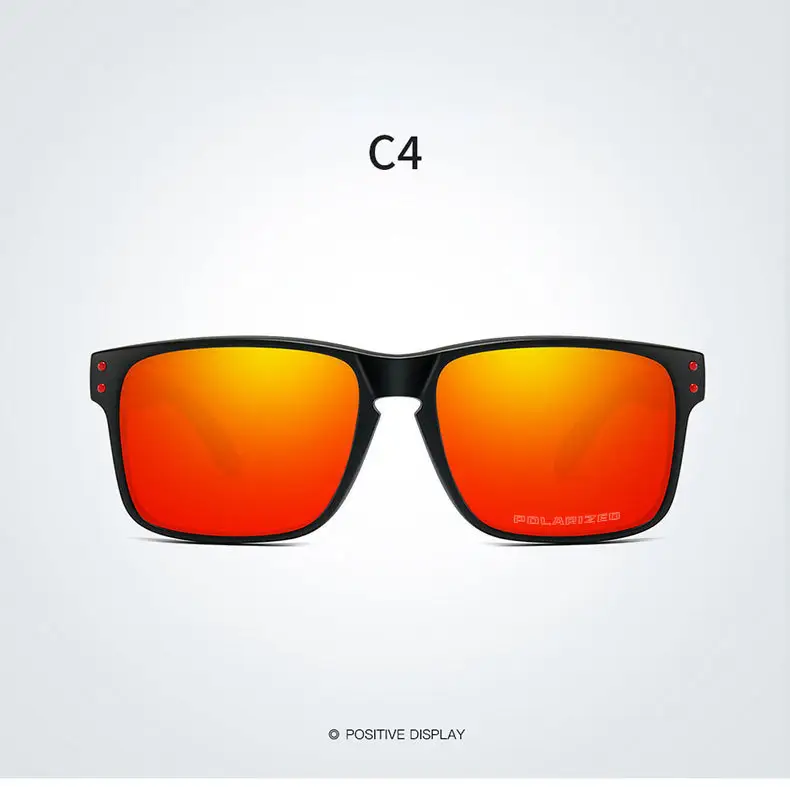 New Men's Square Polarized Sunglasses Riding Driving Fishing Outdoor — feature 14