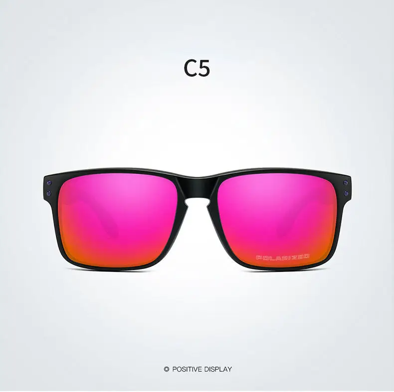 New Men's Square Polarized Sunglasses Riding Driving Fishing Outdoor — feature 16