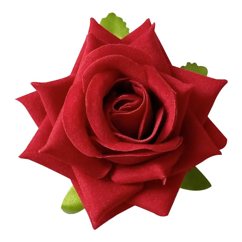 Red Rose Hairpin Clip for Girls - 1 Pc — feature 3