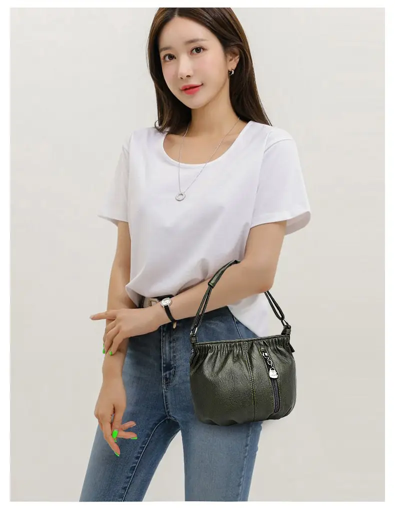 Women's Cream Crossbody Satchel Bag 2023 — feature 11