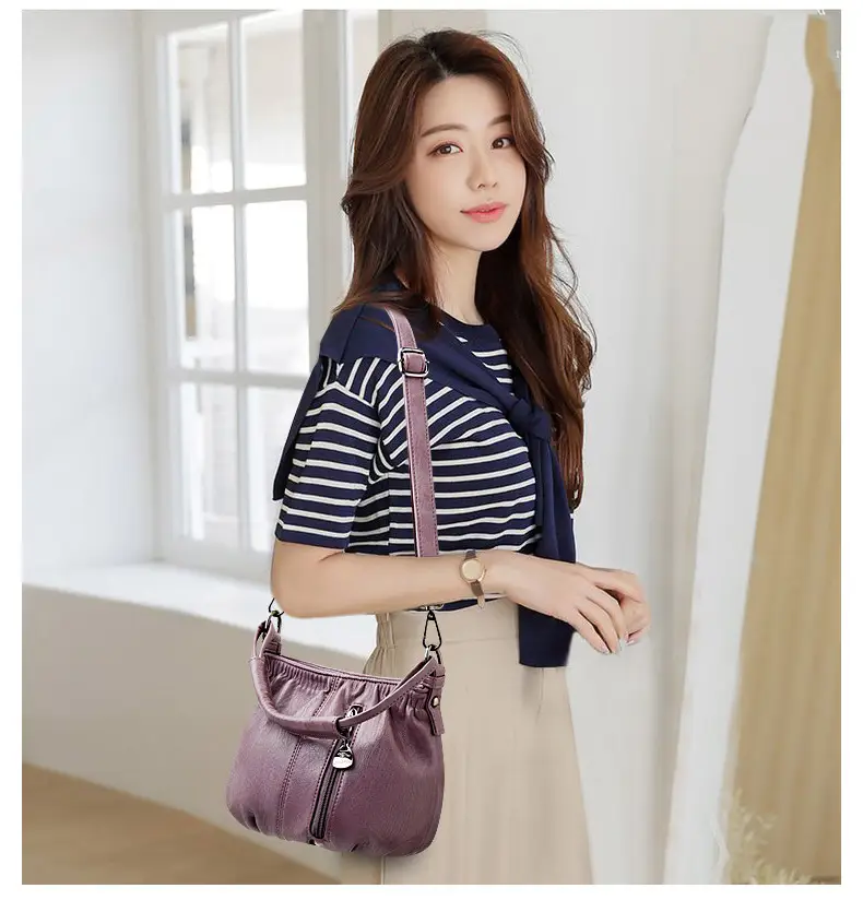 Women's Cream Crossbody Satchel Bag 2023 — feature 13