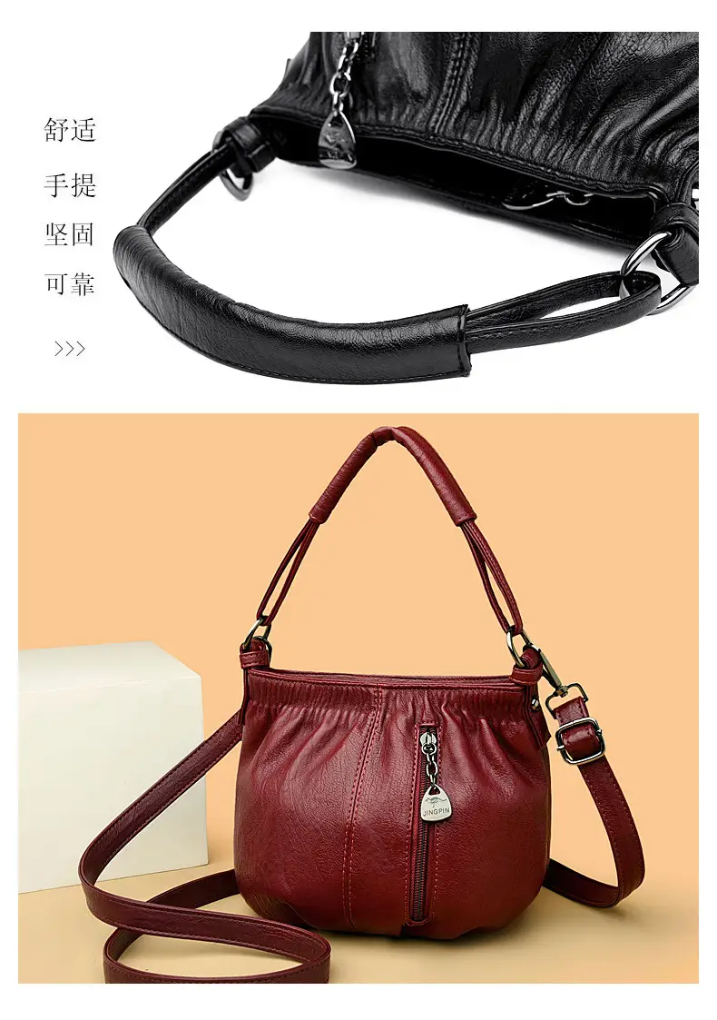 Women's Cream Crossbody Satchel Bag 2023 — feature 5