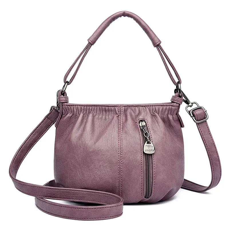 Women's Cream Crossbody Satchel Bag 2023 - Image 8