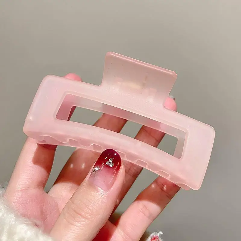 Pink Shark Hair Clip for Large Volume Women - Image 19