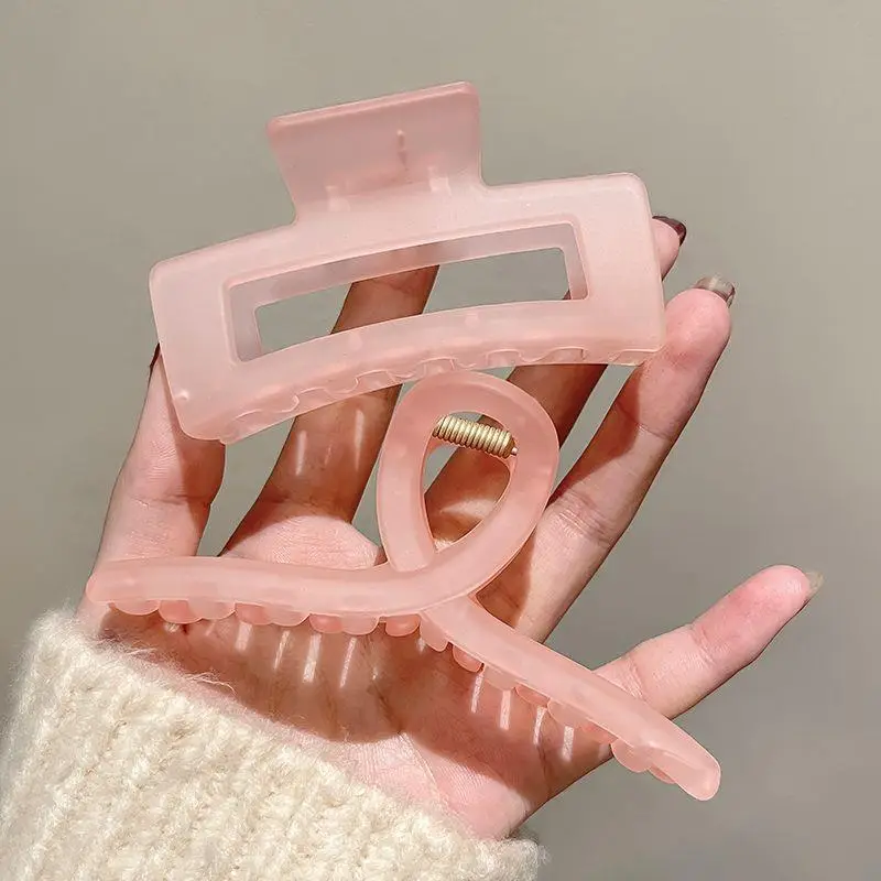 Pink Shark Hair Clip for Large Volume Women - Image 7