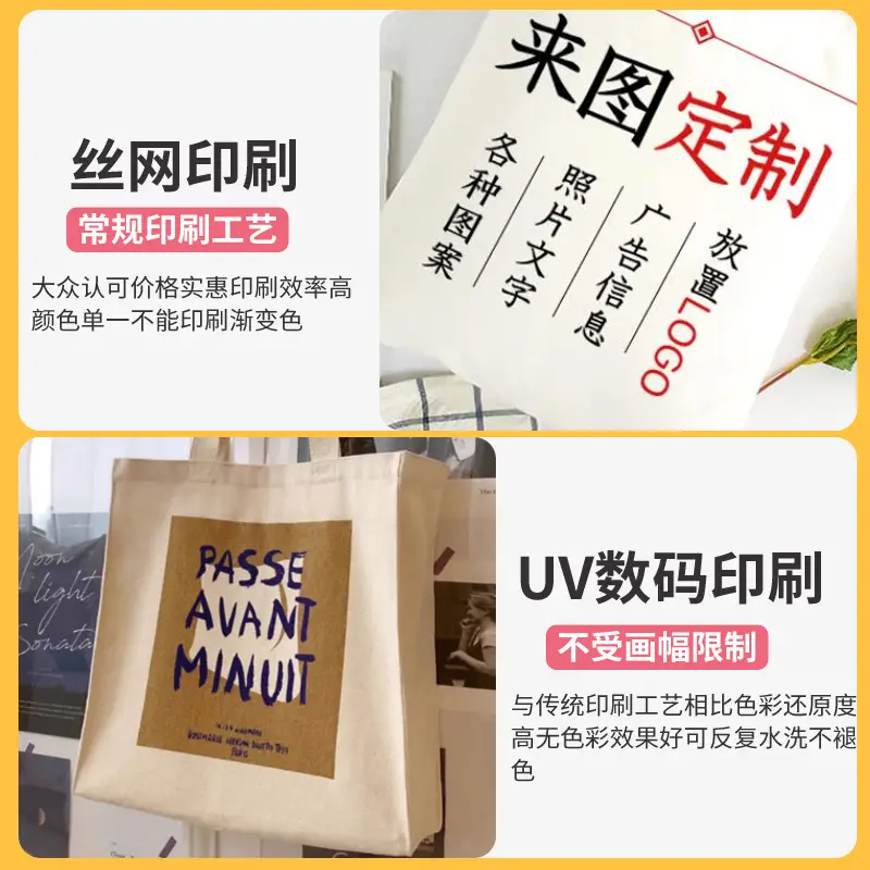 UV Printed Canvas Bags for Advertising & Events - Image 6