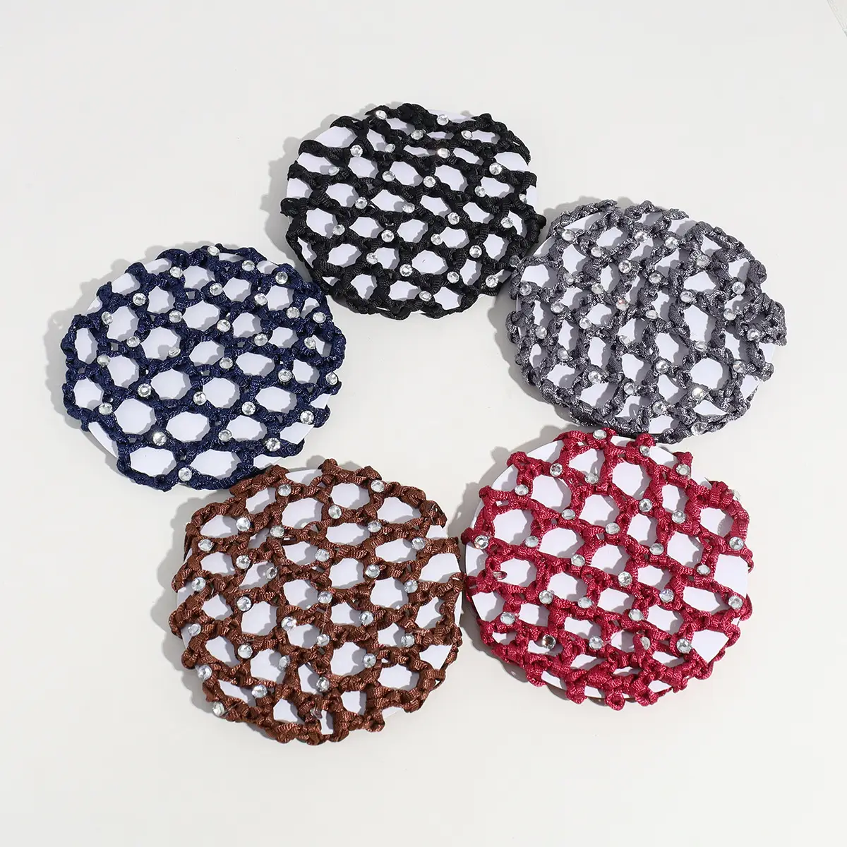 Professional Hair Net Rack with Rhinestones - Image 13