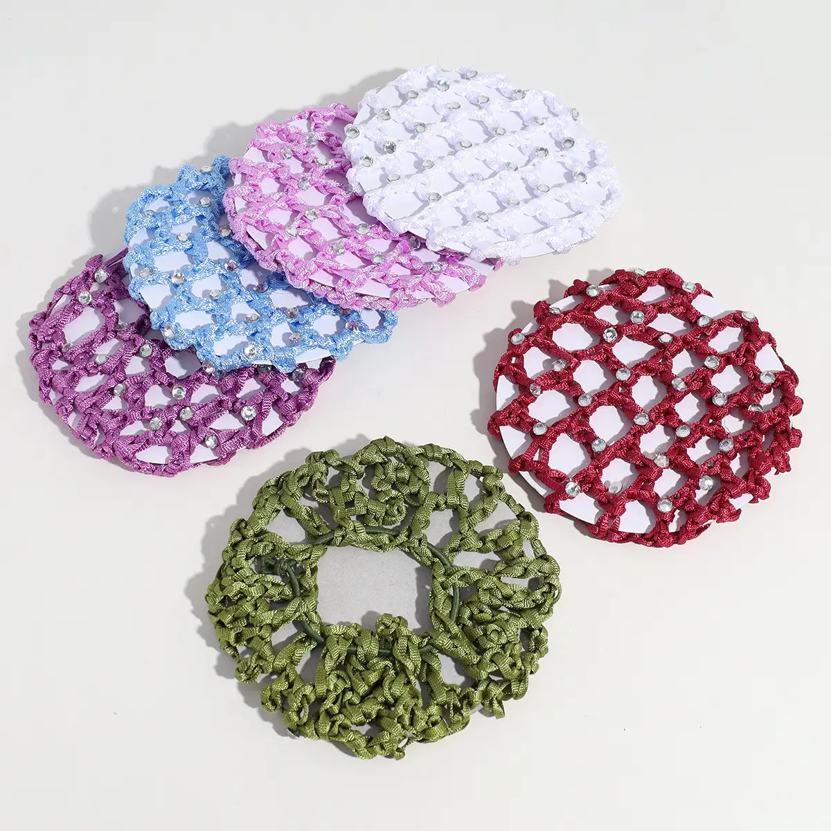 Professional Hair Net Rack with Rhinestones - Image 14
