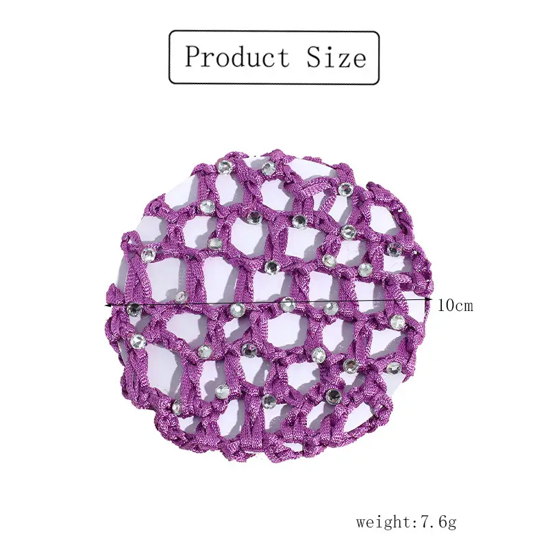 Professional Hair Net Rack with Rhinestones — feature 1