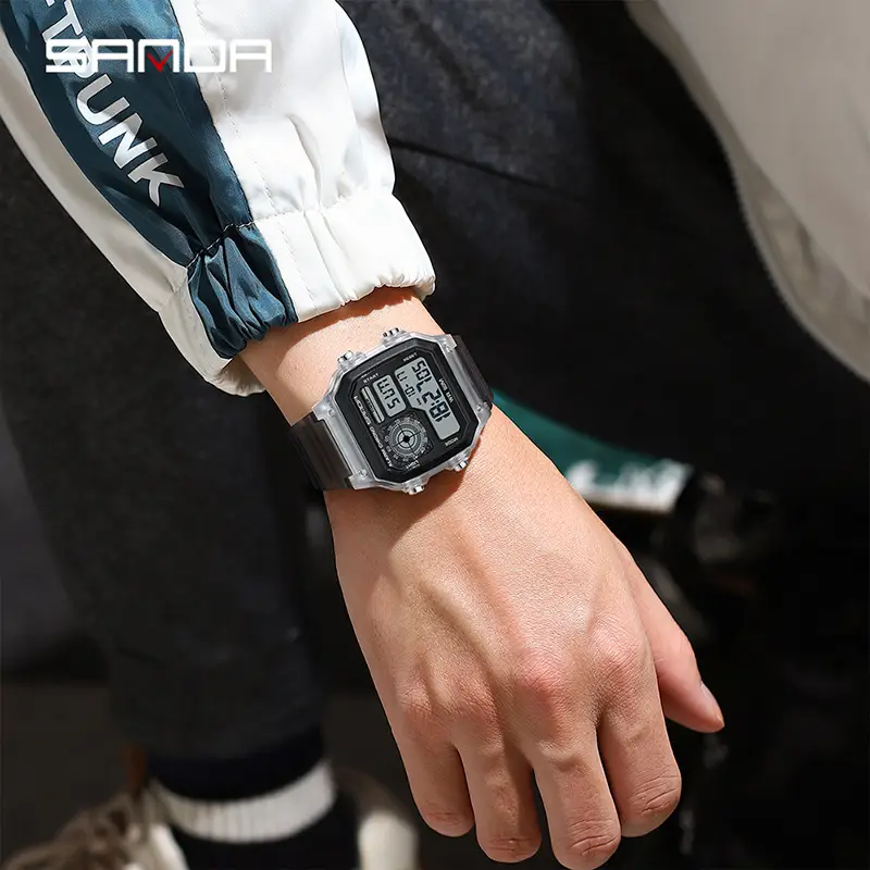 Sanda Alura Chrono Solar Waterproof Men's Watch 80M