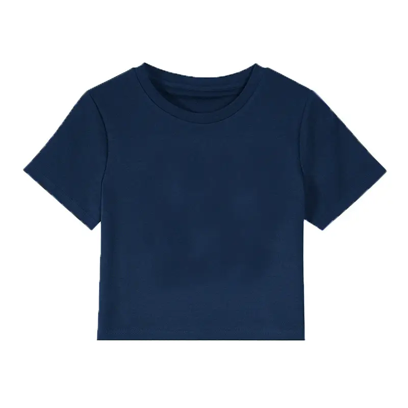 Black Slim Fit T-Shirt for Women Summer Casual Wear - Image 15