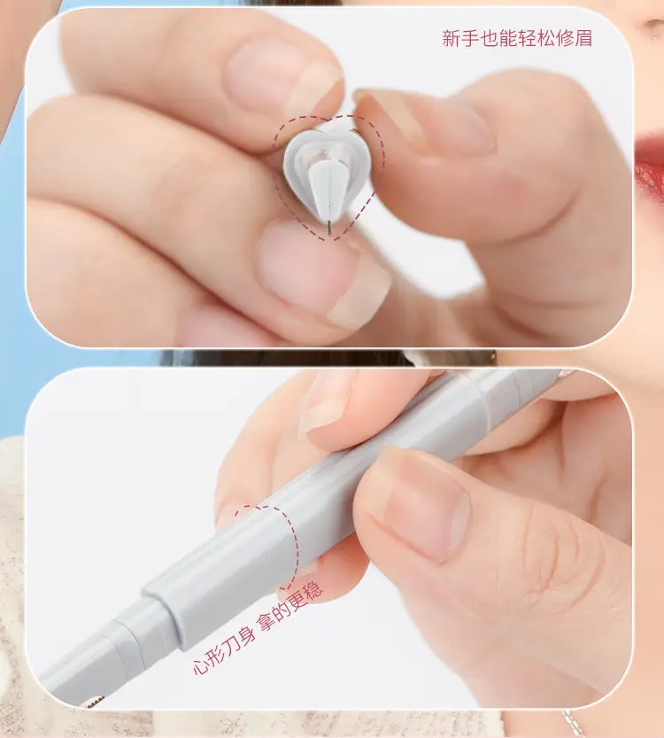 Double Head Eyebrow Knife for Men Women Scratch Free Precision — feature 10