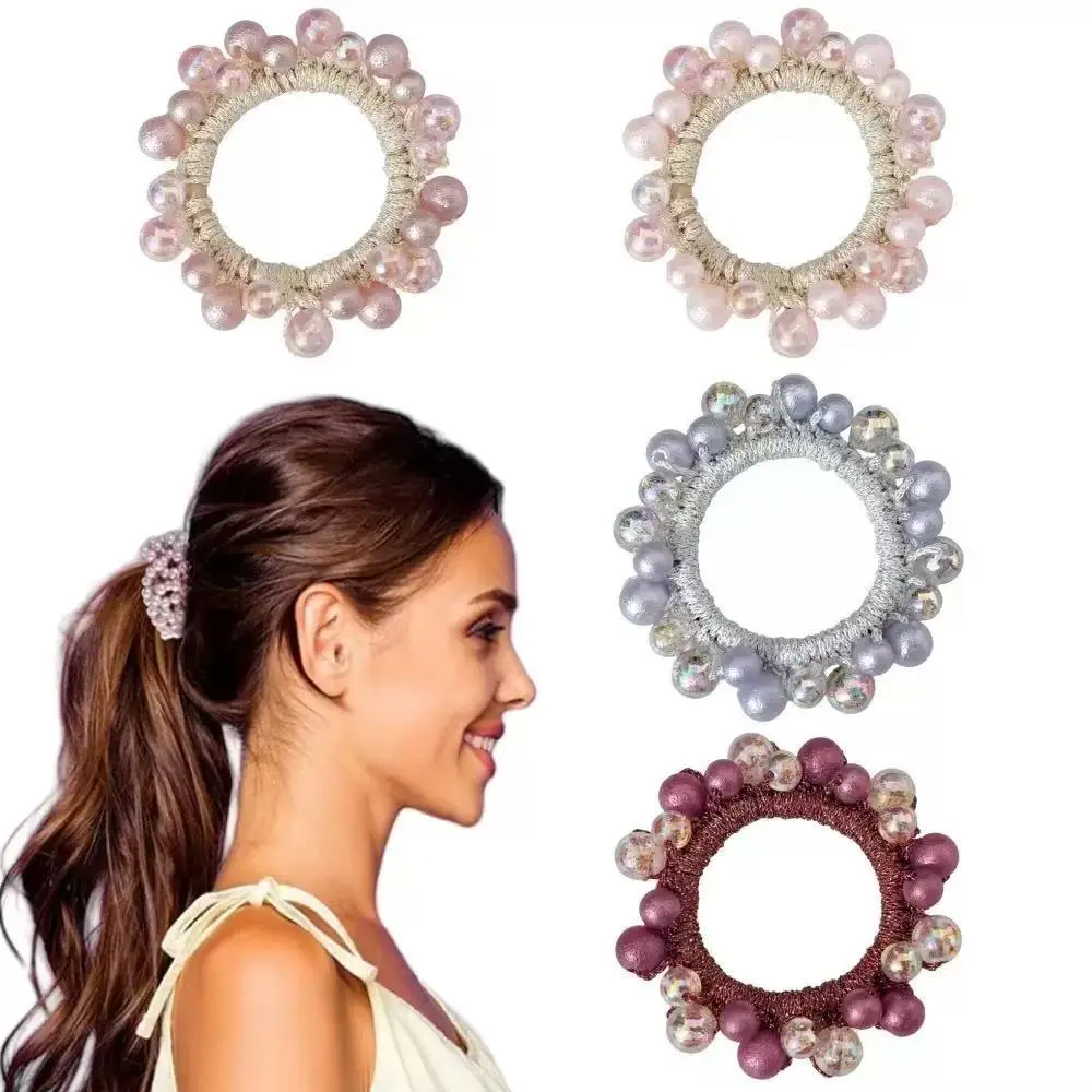 Crystal Pearl Hair Bands for Women Black Silver White - Image 23
