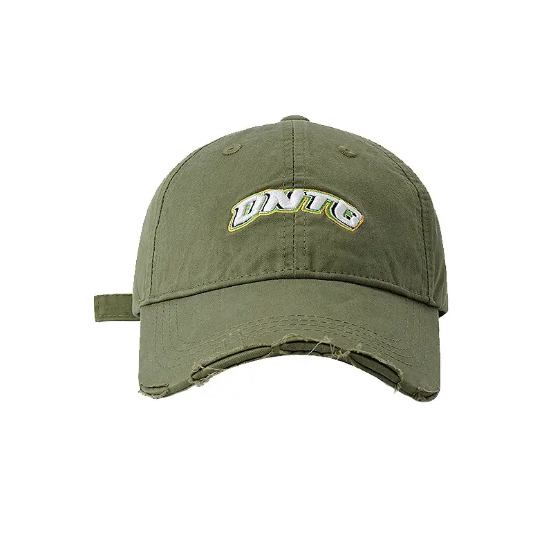 Women Cotton Embroidered Baseball Cap Beige - Image 9