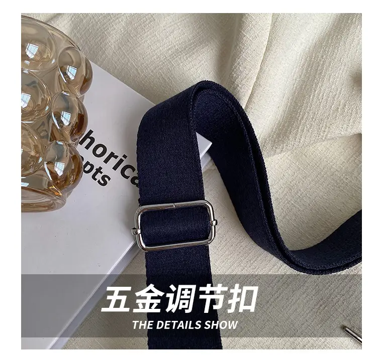 Large Capacity Denim Canvas Shoulder Bag for Women — feature 3