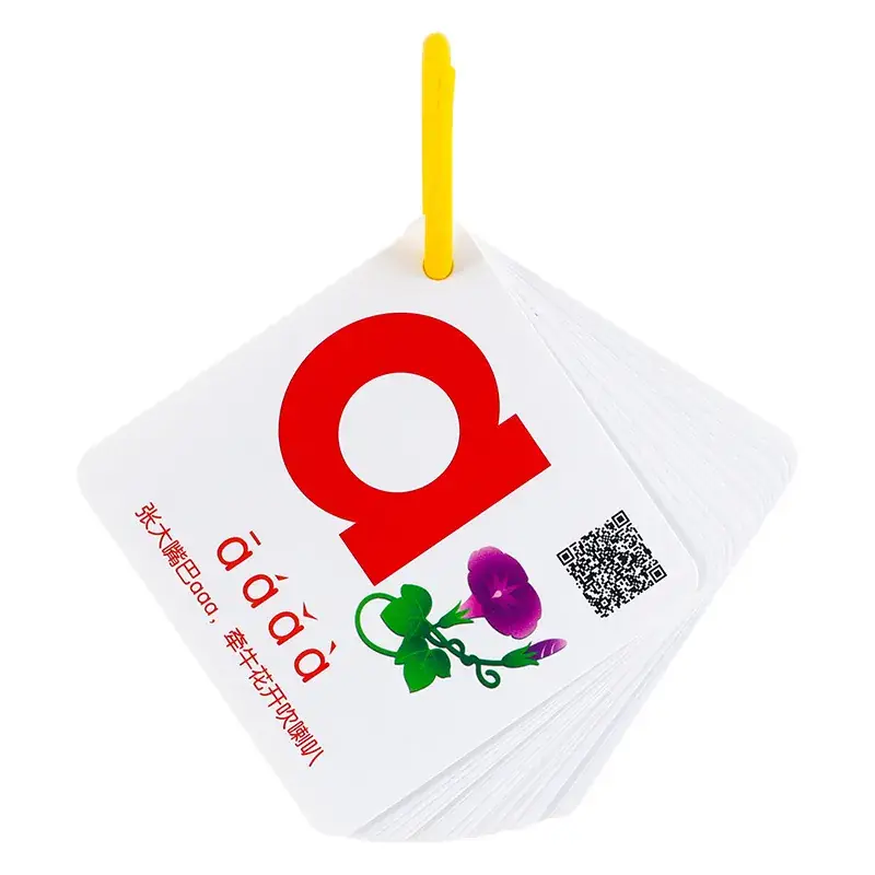 Chinese Pinyin Card for Kids First Grade Early Education