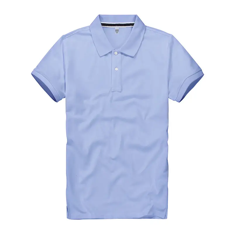 Men's Orange Pure Cotton Polo Shirt Short Sleeve 2025