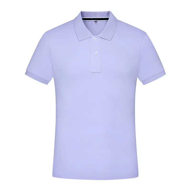 Men's Orange Pure Cotton Polo Shirt Short Sleeve 2025
