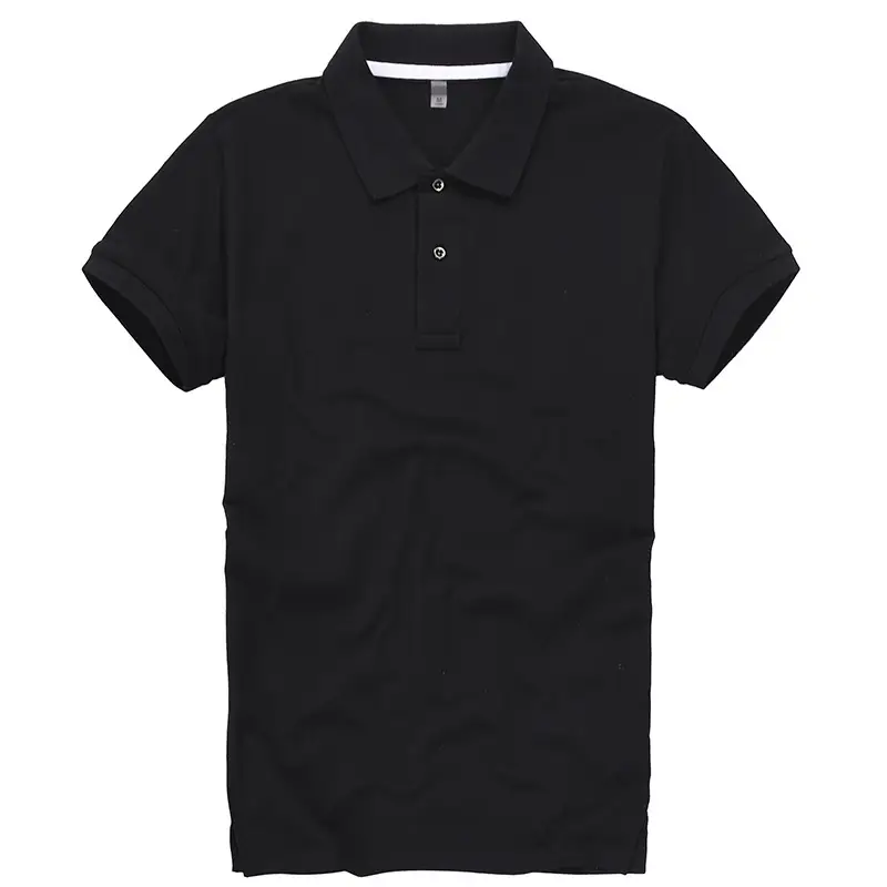 Men's Orange Pure Cotton Polo Shirt Short Sleeve 2025