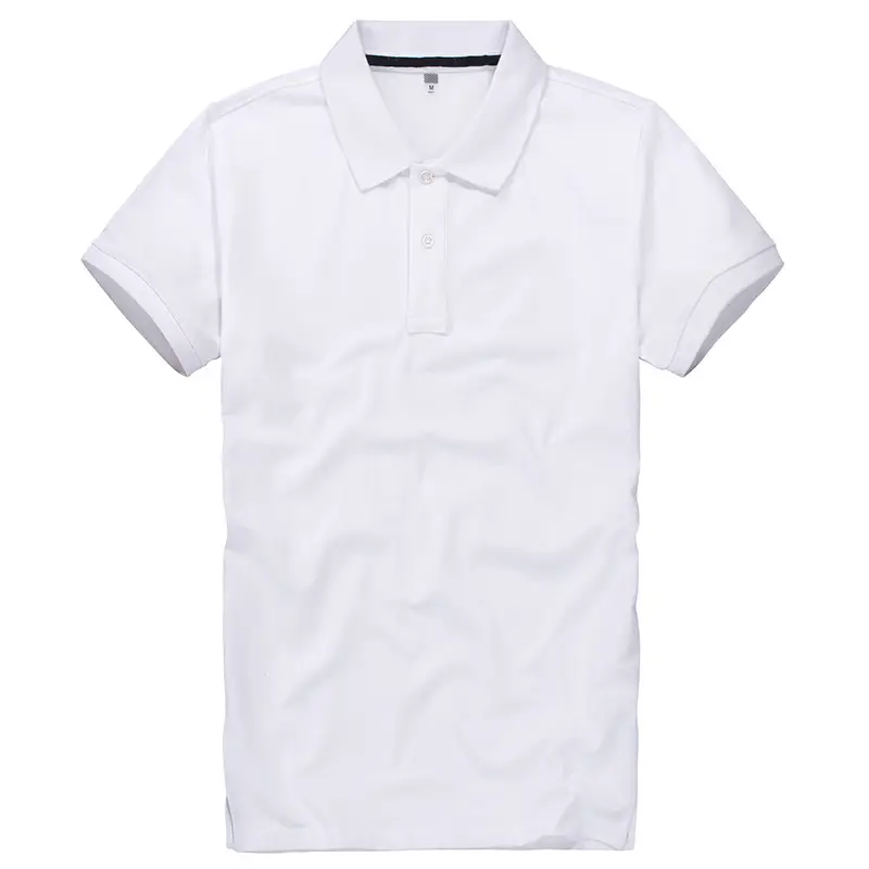 Men's Orange Pure Cotton Polo Shirt Short Sleeve 2025
