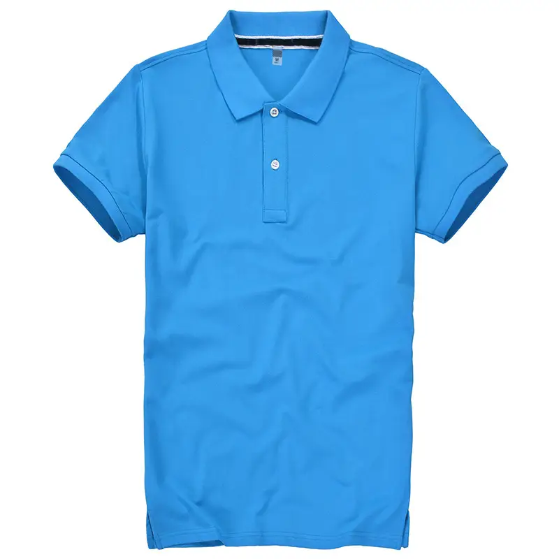 Men's Orange Pure Cotton Polo Shirt Short Sleeve 2025
