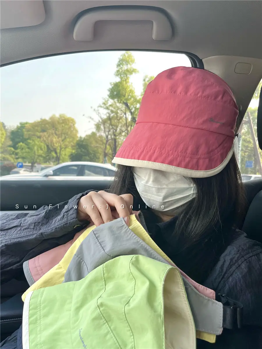Double-Sided Summer Ponytail Hat for Women Men - Image 6