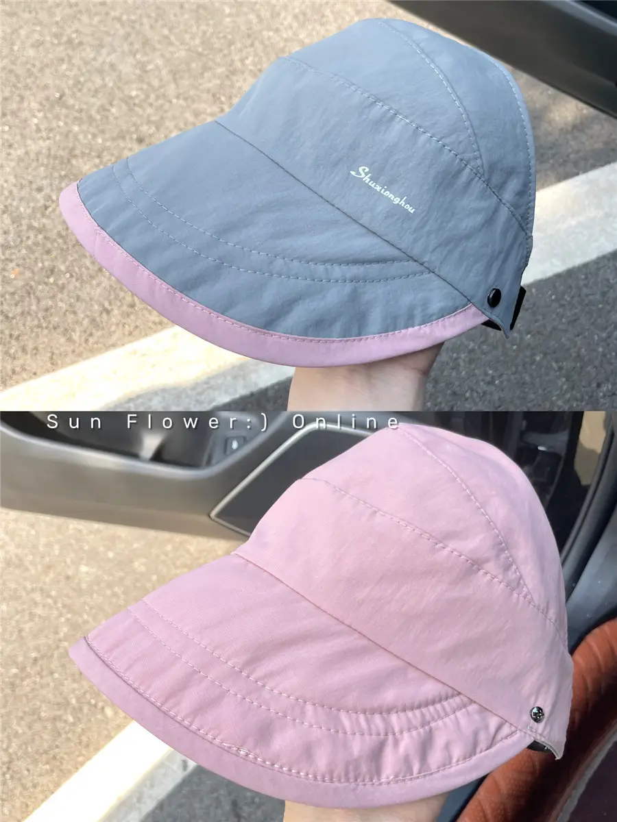 Double-Sided Summer Ponytail Hat for Women Men - Image 7
