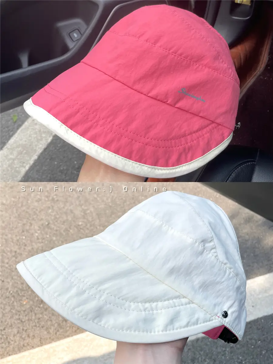 Double-Sided Summer Ponytail Hat for Women Men - Image 9