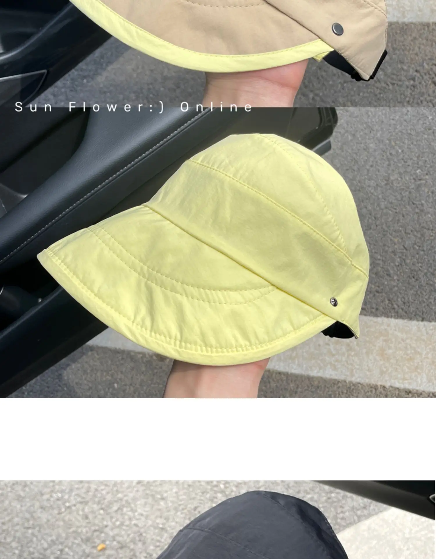 Double-Sided Summer Ponytail Hat for Women Men — feature 8