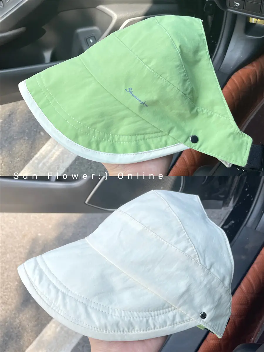 Double-Sided Summer Ponytail Hat for Women Men - Image 3