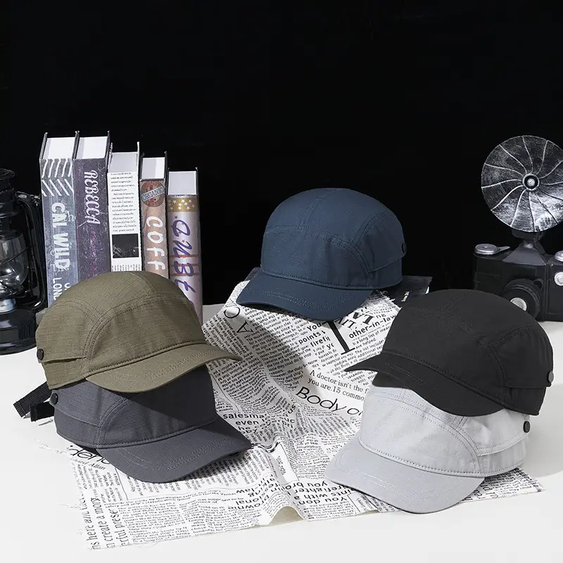 Men's Olive Green Baseball Cap Summer Casual Hat - Image 9